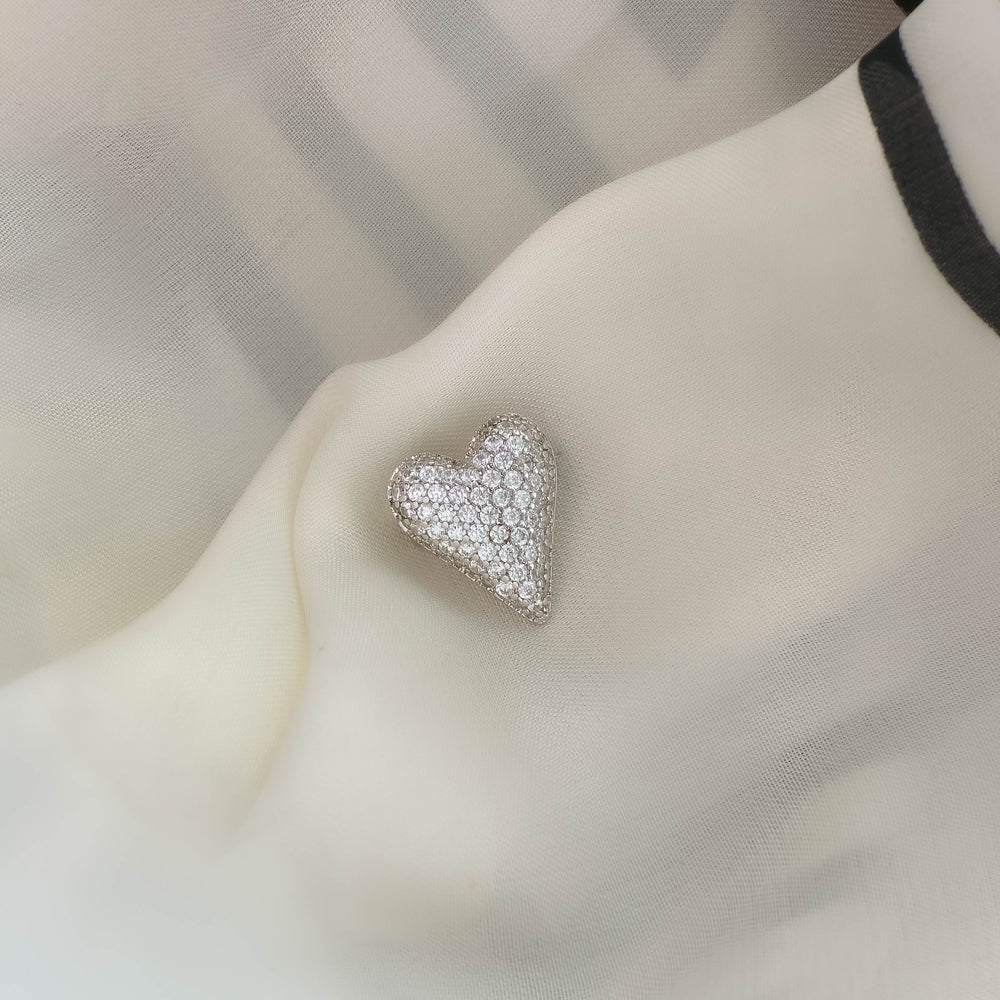 Chic Heart Brooch