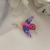 Hummingbird Brooch